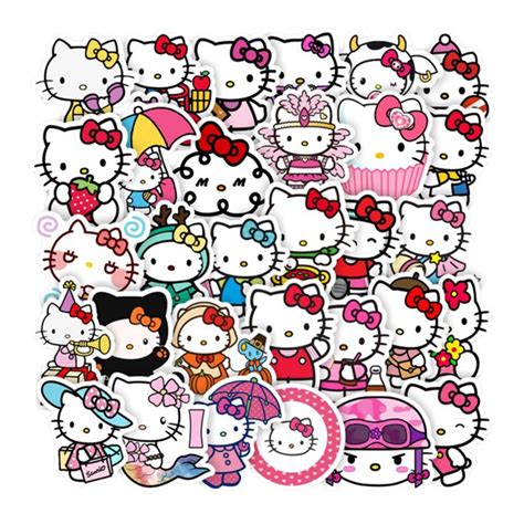 Sticker Variado Hello Kitty 50 Unidades - Sanrio – NIZE STORE