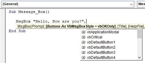 VBA MsgBox Tutorial 的图像结果