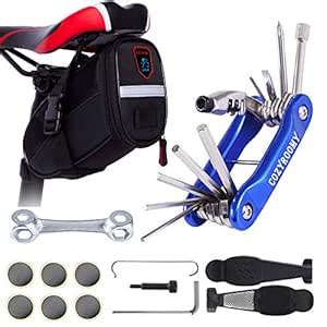 COZYROOMY Bike Repair Tool Kit for Saddle Bag - Bicycle Tool Set with ...