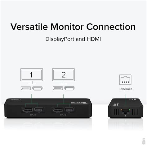 Plugable 4K DisplayPort and HDMI Dual Monitor India | Ubuy