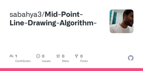 Midpoint Line Algorithm 的图像结果