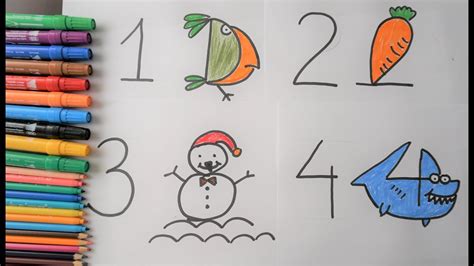 Draw Using Numbers 的图像结果