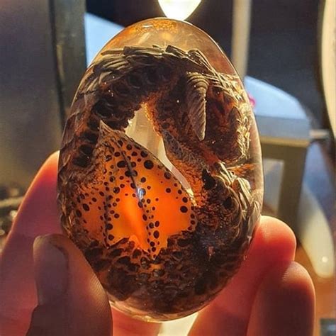 Lava Dragon Egg, Dream Crystal Transparent Dragon Egg, Dragon Egg ...
