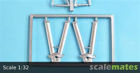 Sopwith 5F.1 Dolphin Landing Gear, Scale Aircraft Conversions 32131 (2018)
