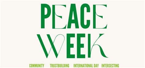 2024 Peace Week Event