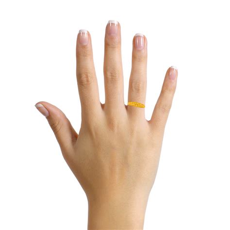 Classic Shine Gold Women Ring – WHP Jewellers