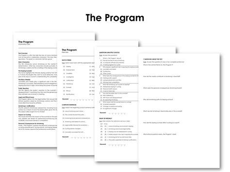 Image result for The Program Part