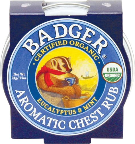 Badger Balm Aromatic Chest Rub - Ecco-Verde Ireland