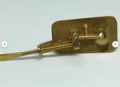 Antoni van LEEUWENHOEK Antique Microscope Replica Vintage Historical Mikroskop micro-organisms ...