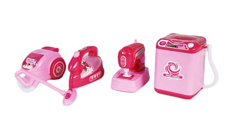 Buy Toyhouse THKPLYH436-A Washing Machine, Sewing Machine, Iron and ...
