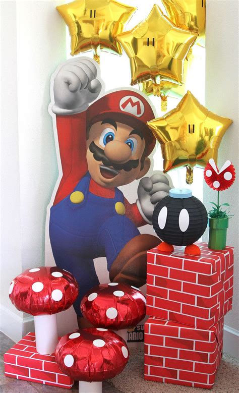 Super Mario Bros Party Ideas | Super mario birthday party, Super mario ...