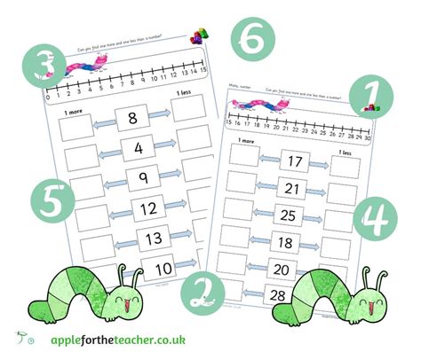 Image result for One More One Less Worksheets