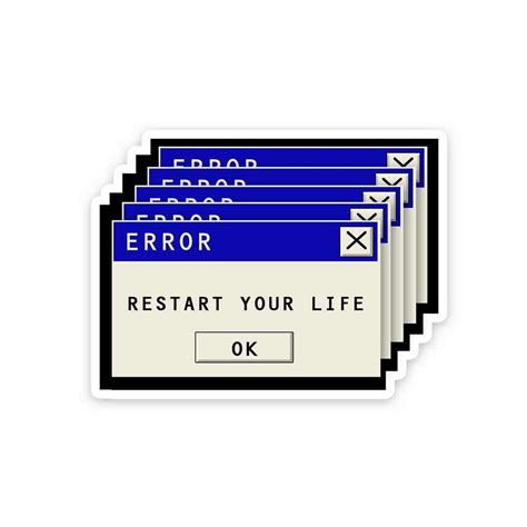 Buy Restart Your Life Sticker Online | Premium Waterproof Vinyl | STICK ...