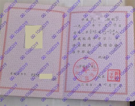 吉林省高中毕业证编号9位 - 毕业证样本网