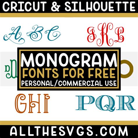 Monogram Fonts