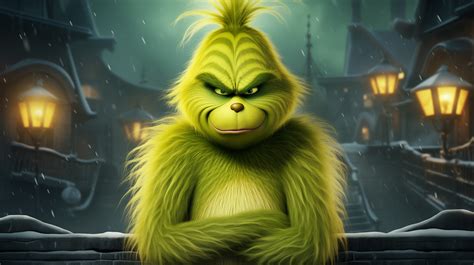 Grinch HD Wallpaper - Whimsical Holiday Villain Background by patrika