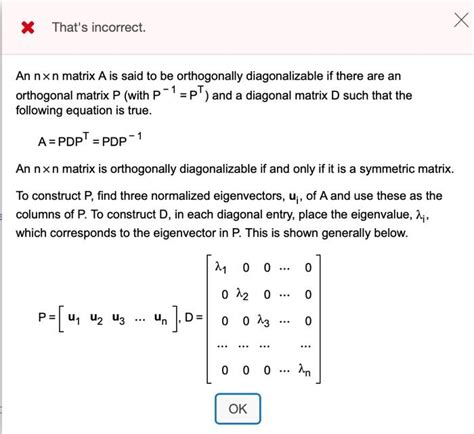 Image result for Orthogonal Transformation Matrix Diagonalization