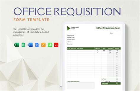 FREE Requisition Templates & Examples - Edit Online & Download ...