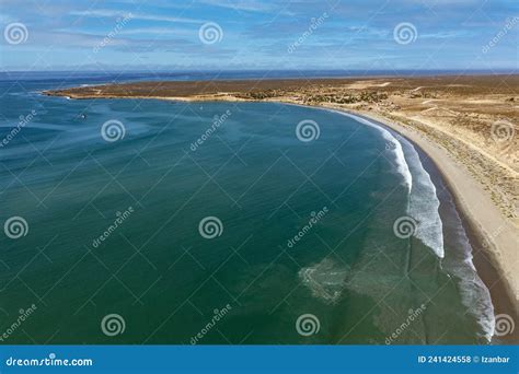 Scorpion Bay San Juanico Baja California Sur Mexico Aerial Panorama ...
