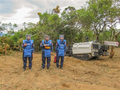 Batallón de Desminado incorpora técnica mecánica, logro que permite ...