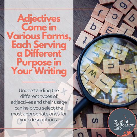 Adjectives amplified: Unlocking the power of descriptive language ...