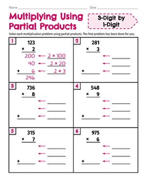 Image result for Multiply Using Partial Products