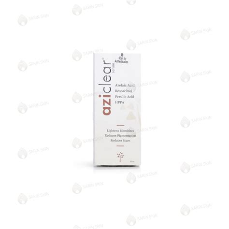 Aziclear Serum for Reducing Pigmentation and Signs of Ageing by Sarin ...