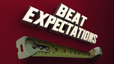 Beat Expectations Measure Up Surpass Exceed Goal Measuring Tape 3 D ...
