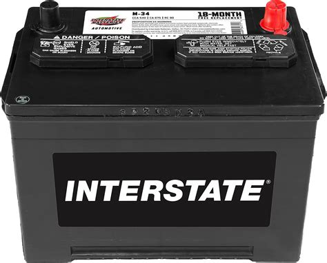 Amazon.com: Interstate Batteries Group 34 Car Battery Replacement (M-34 ...