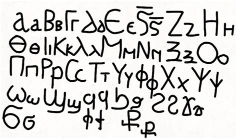 Image result for Coptic Alphabet Tutorial