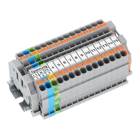 Rail-Mount Terminal Blocks: Control Signal Terminal Strip (821-503) | WAGO MX
