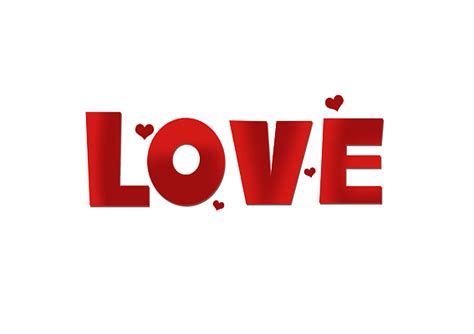 英文LOVE艺术字素材下载 - 觅知网
