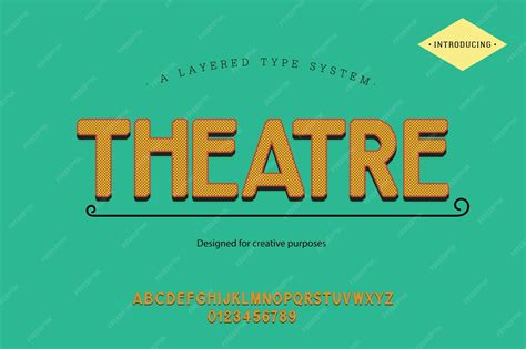 Caractère de théâtre. Pour les étiquettes et les différents types de ...