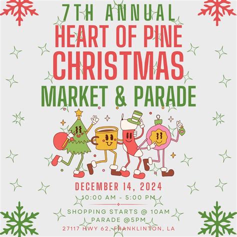 7th Annual Heart of Pine Christmas Market & Parade, BackWoods Nutrition ...