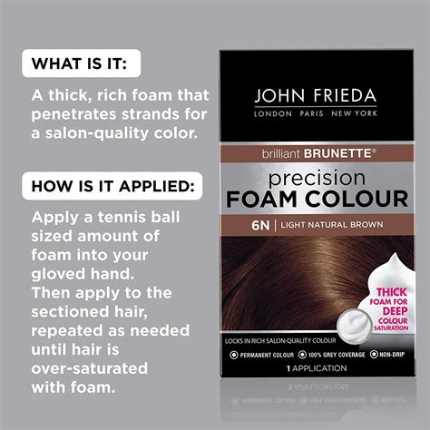 John Frieda Hair Color Chart
