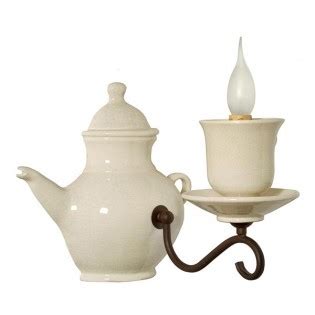 Wall light in the form of a coffee maker 2 lights