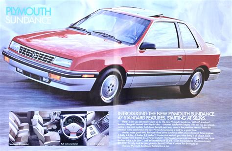 1989 Plymouth Sundance RS - Interior and Dashboard