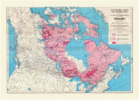 Canadian Shield Map