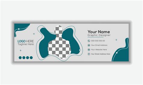 Image result for Email Signature Layout Rectangular Logo