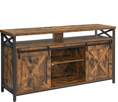 Buy VASAGLE TV Stand for 65 Inch TV, Entertainment Center, TV Table and ...