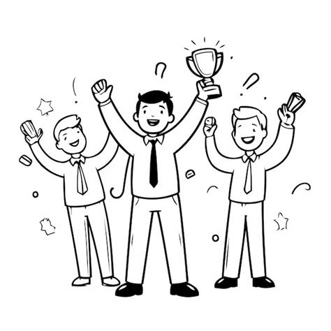 Business Black and White Illustration 的图像结果