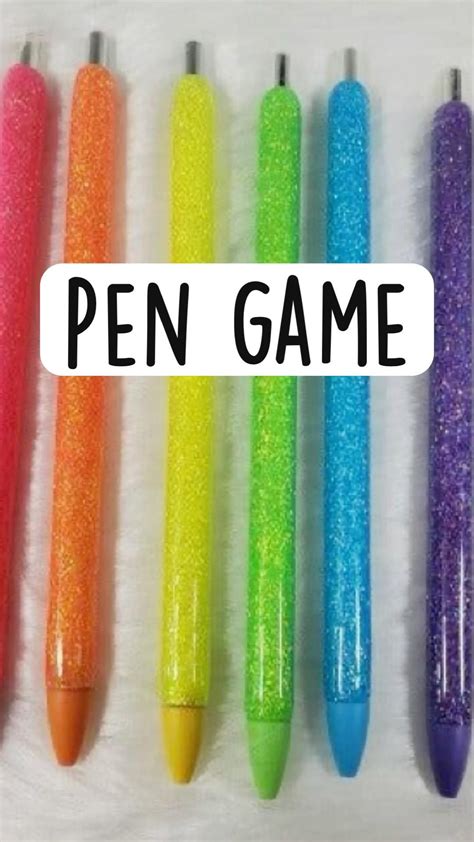 Game to play with friends | Pens game, Fun sleepover games, Fun ...