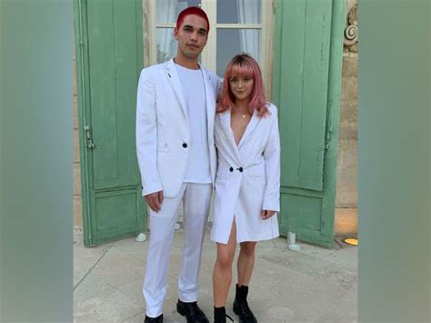 Maisie Williams spotted licking beau Reuben Selby's hand