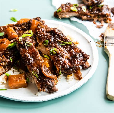 Slow Cooker Hawaiian Pork Ribs - A Cedar Spoon