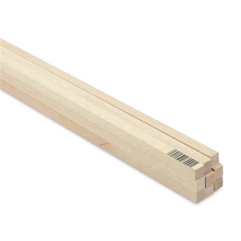 Midwest Products Genuine Basswood Strips - 9 Pieces, 1/2" x 1/2" x 36 ...