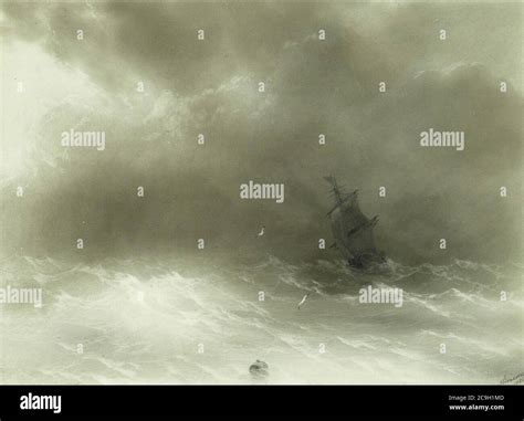 Ivan Konstantinovich Aivazovsky - Calm Waters Stock Photo - Alamy