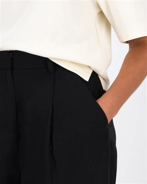 Freja Wide Leg Pleat Pant - Poetry Clothing Store