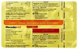 Mecoder Lc Tablet 10 - Uses, Side Effects, Dosage, Price | Truemeds