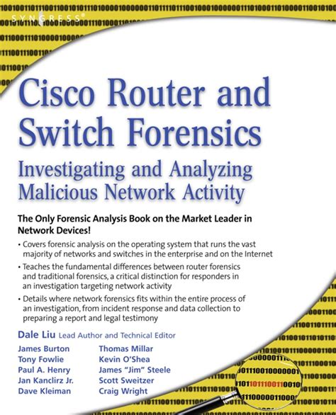 Cisco Router and Switch Forensics: Investigating and Analyzing ...