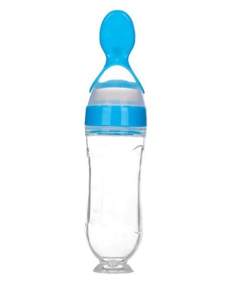 Buy Adore Baby Food Feeder Silicone Squeeze Rice Cereal Bottle with ...